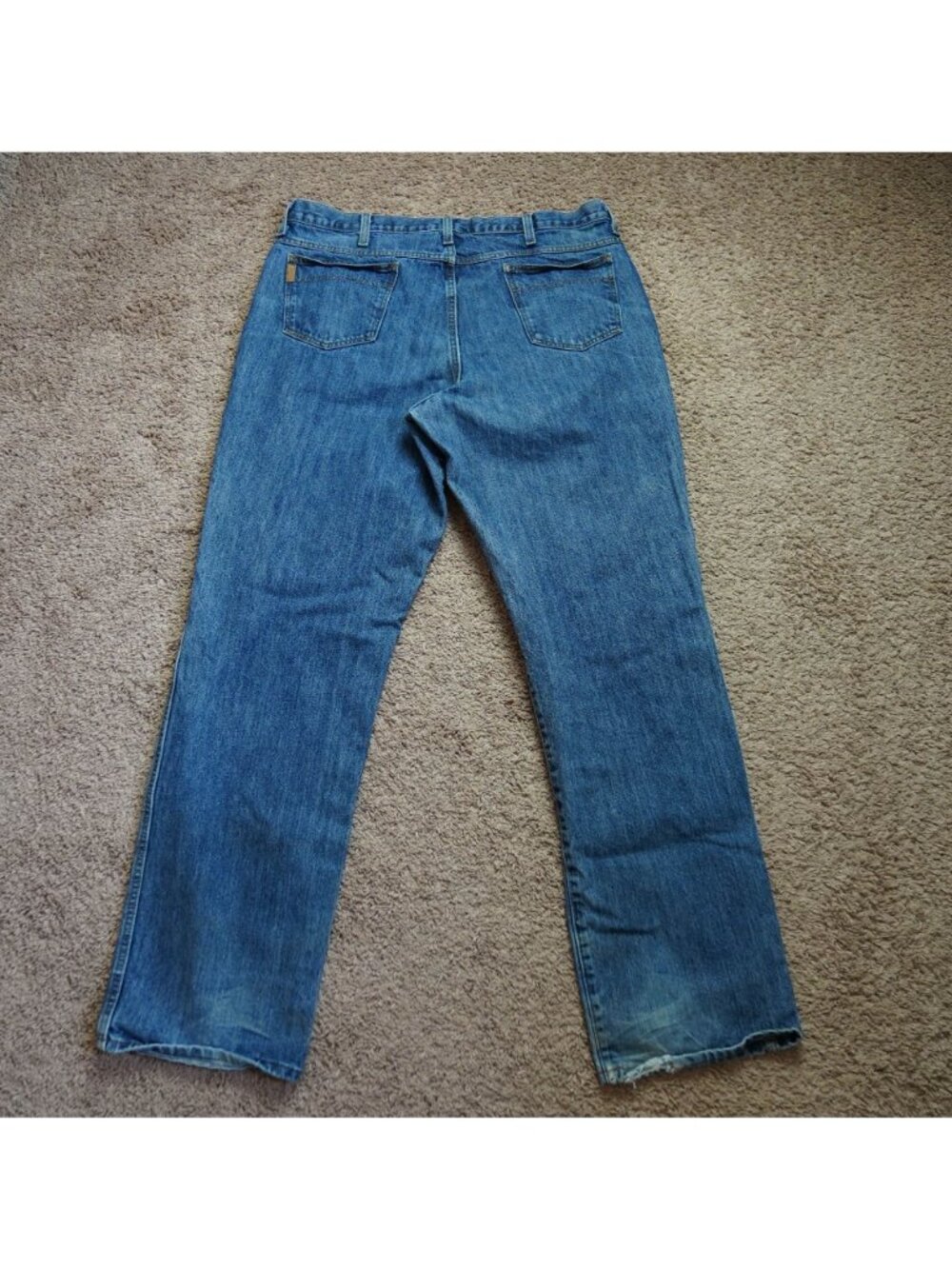 READ Cinch Jeans Mens Tag 40x36 Act 40x35 Blue Straight Leg Denim Denim Western - Picture 2 of 10